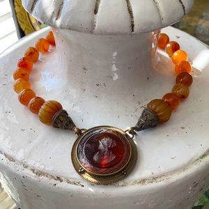 Extasia Cameo Necklace